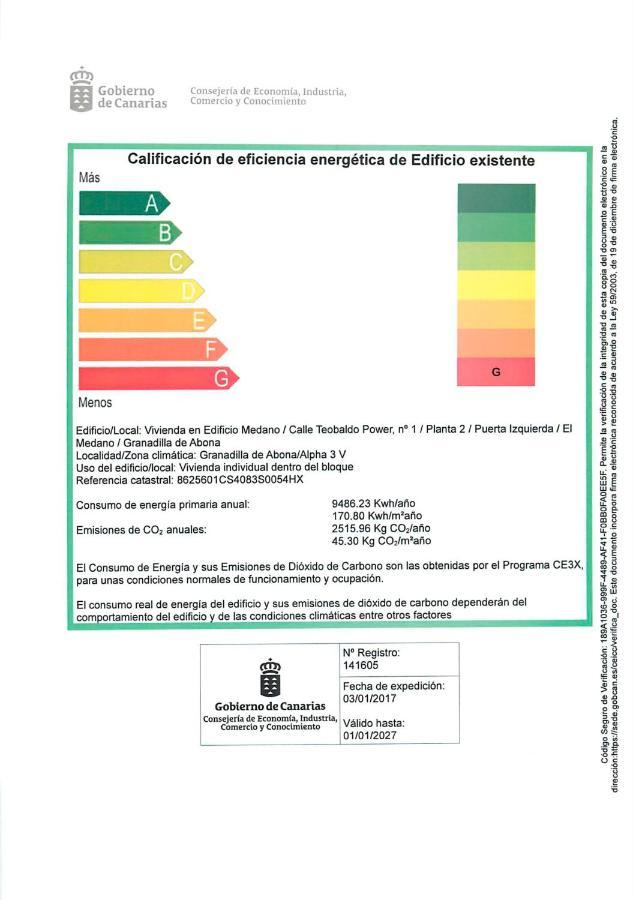 Apartamento Medanero Fgf El Medano  Luaran gambar